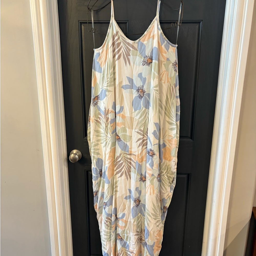 Lovely Melody Floral Maxi Dress with Spaghetti Straps